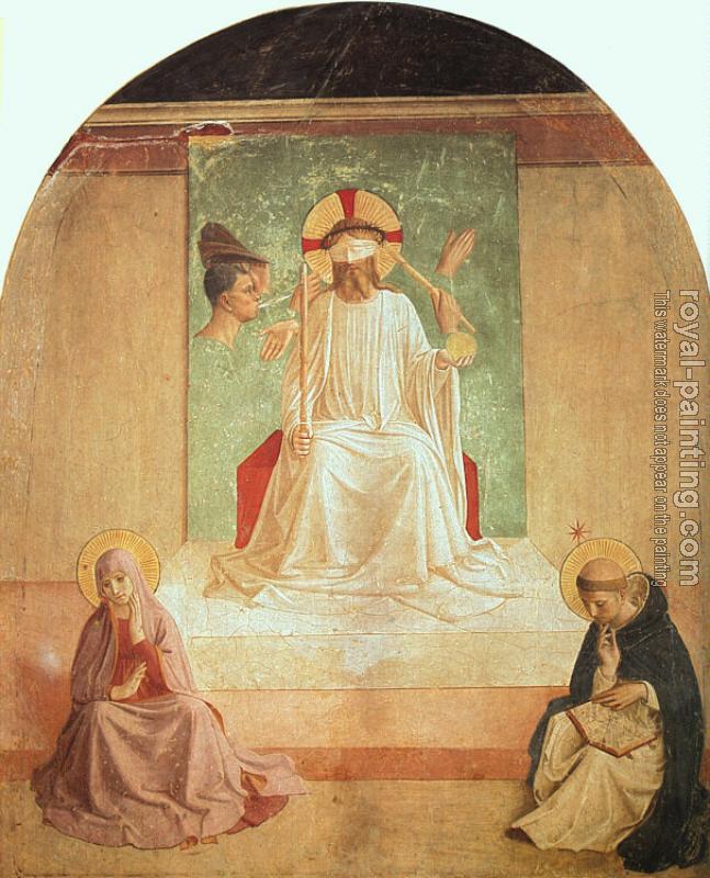 Fra Angelico : The Mocking of Christ (with Benozzo Gozzoli)